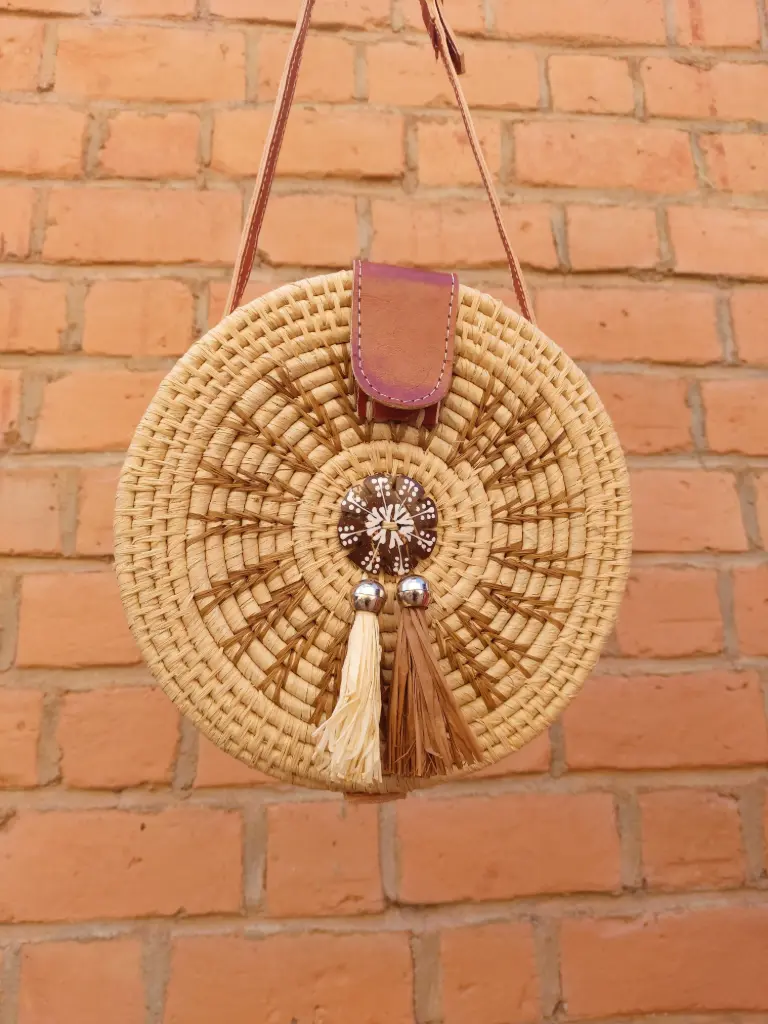 Sac bandoulière rond